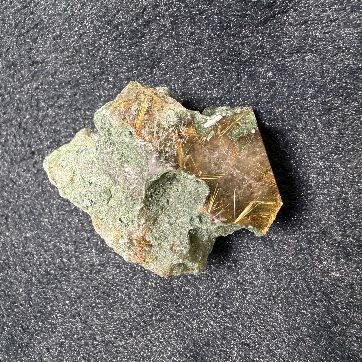 【070】超希少!マニハール産 ガーデンルチルクォーツ原石-G 約50g【live限定】live20261017 ※海外配信のためお届けにお時間がかかります