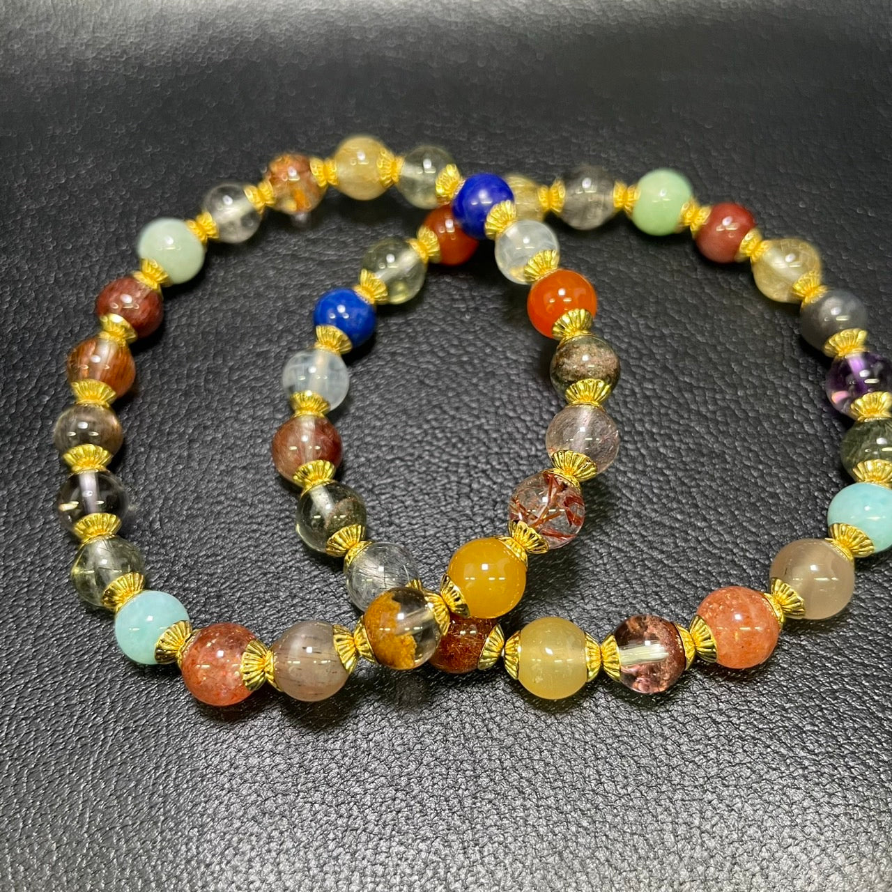 天然石多宝ブレスレット内径16cm