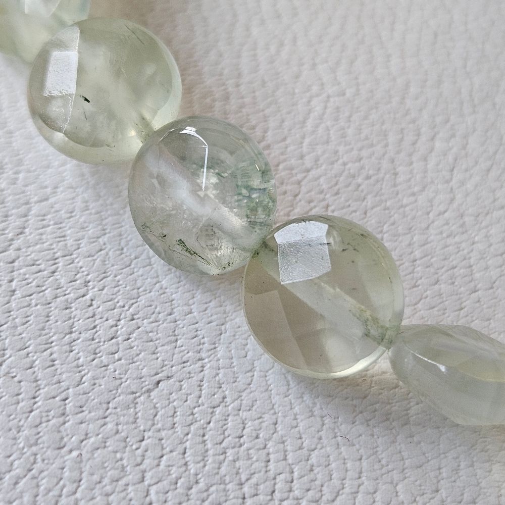 プレナイト カット ブレスレット