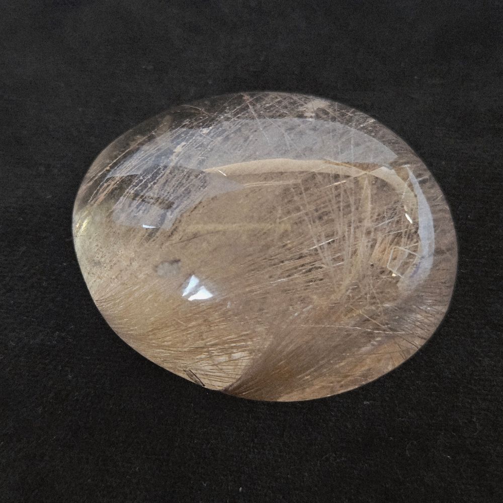 ホワイトシルバールチル カボション 原石