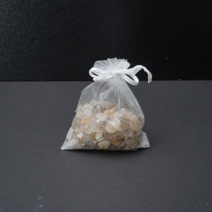 【オリパの虎500円OFFクーポン対象】ルチルクォーツ浄化チップス 約100g