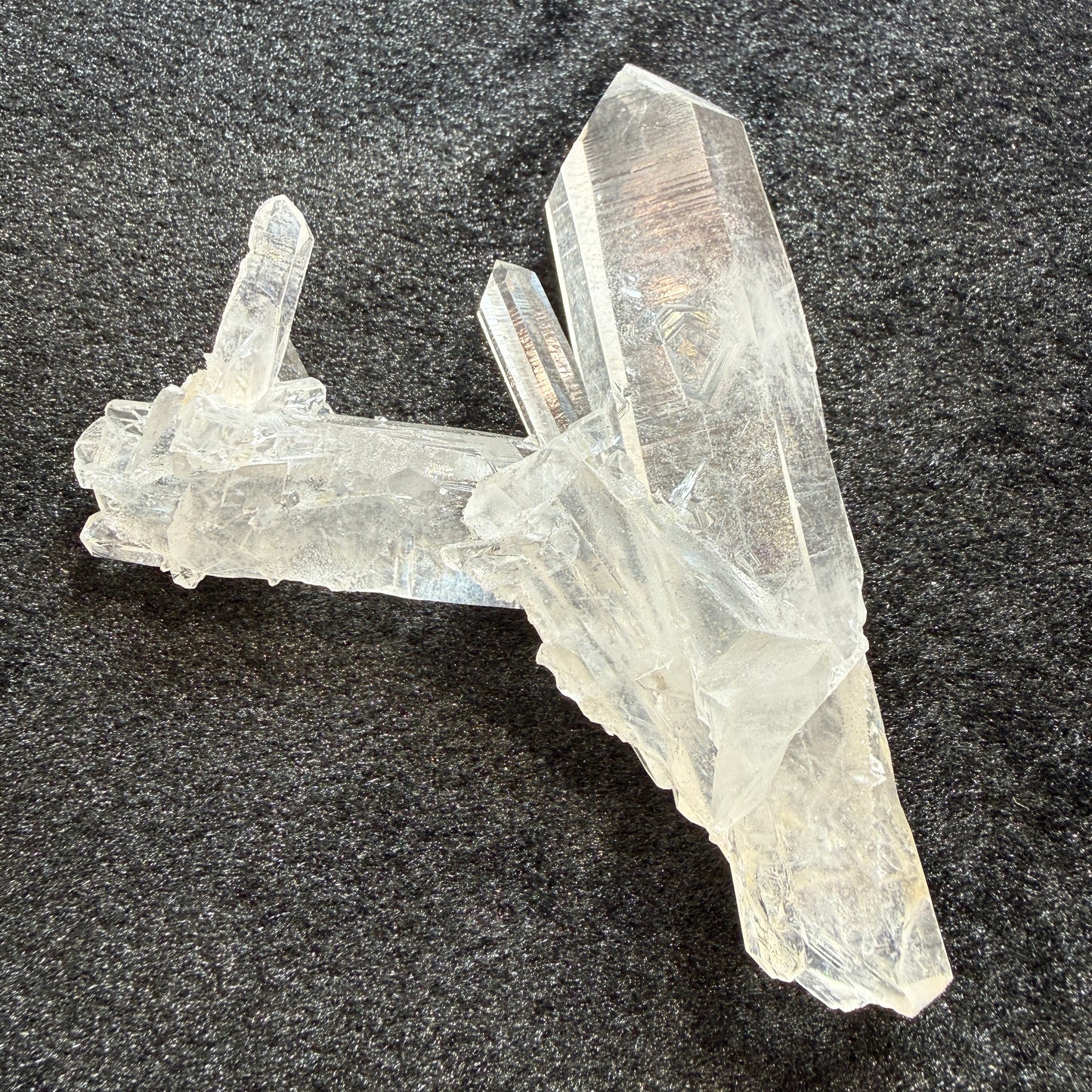 【024】アーカンソー産水晶クラスター 原石 約80g ＊1個限定＊【live限定】live20260626＊大阪配信＊