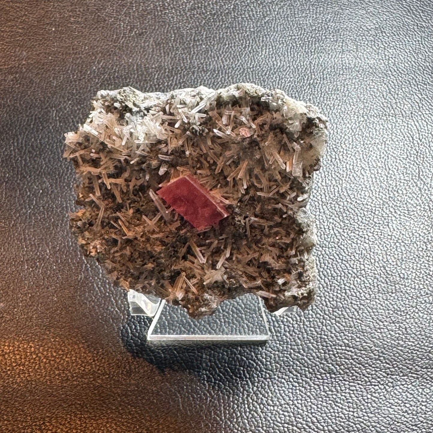 【024】インカローズ 自然結晶原石（コロラドさん） 約90g 会長ショーケースコレクション（＊1点限り）【live限定】live20260227