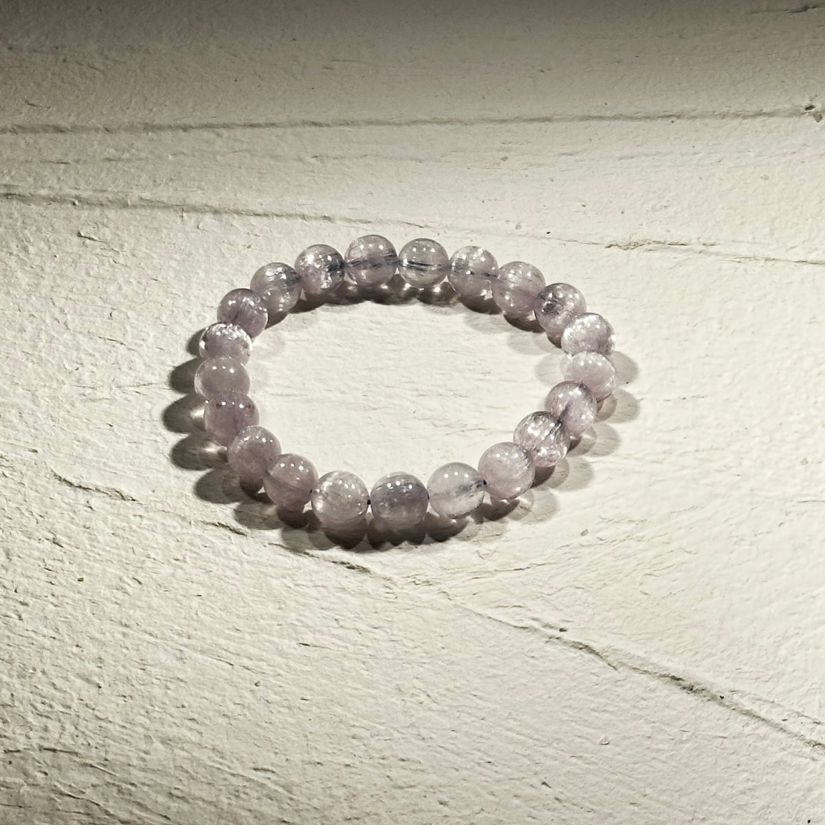 タイムセール】キャッツアイクンツァイト 8mm~9mm 内径16cm＜37 