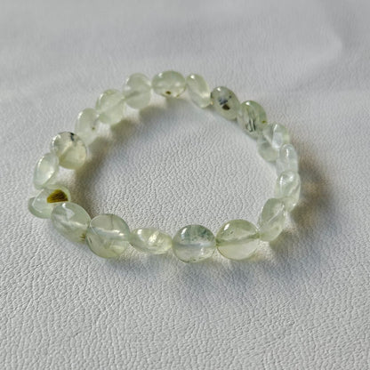 プレナイト カット ブレスレット