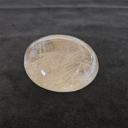 ホワイトシルバールチル カボション 原石