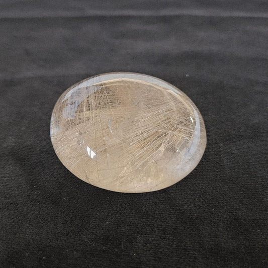 ホワイトシルバールチル カボション 原石