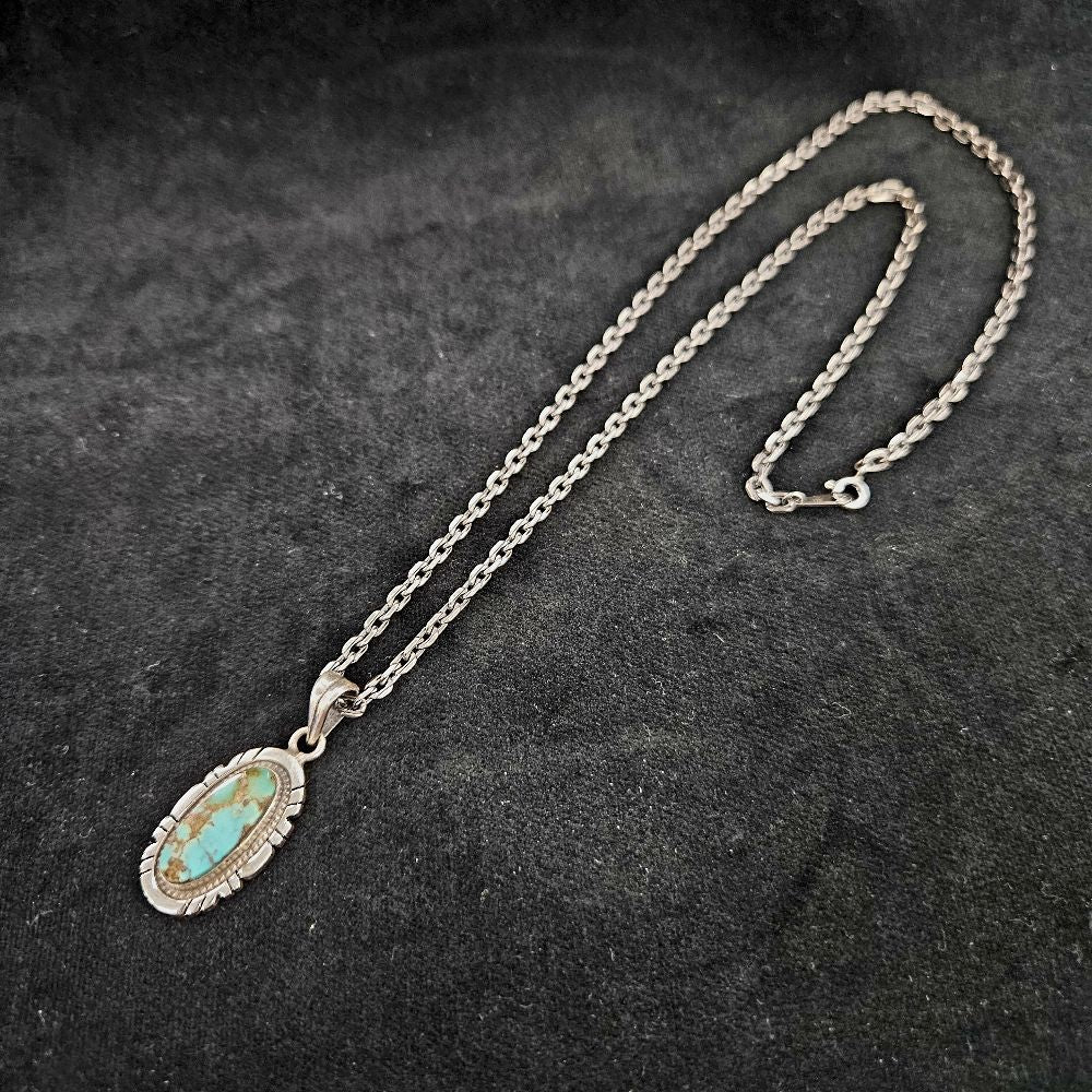 Jiro'sコレクションSilver!! アリゾナターコイズ ネックレス