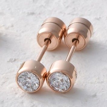ジルコン(ホワイト) ピアス