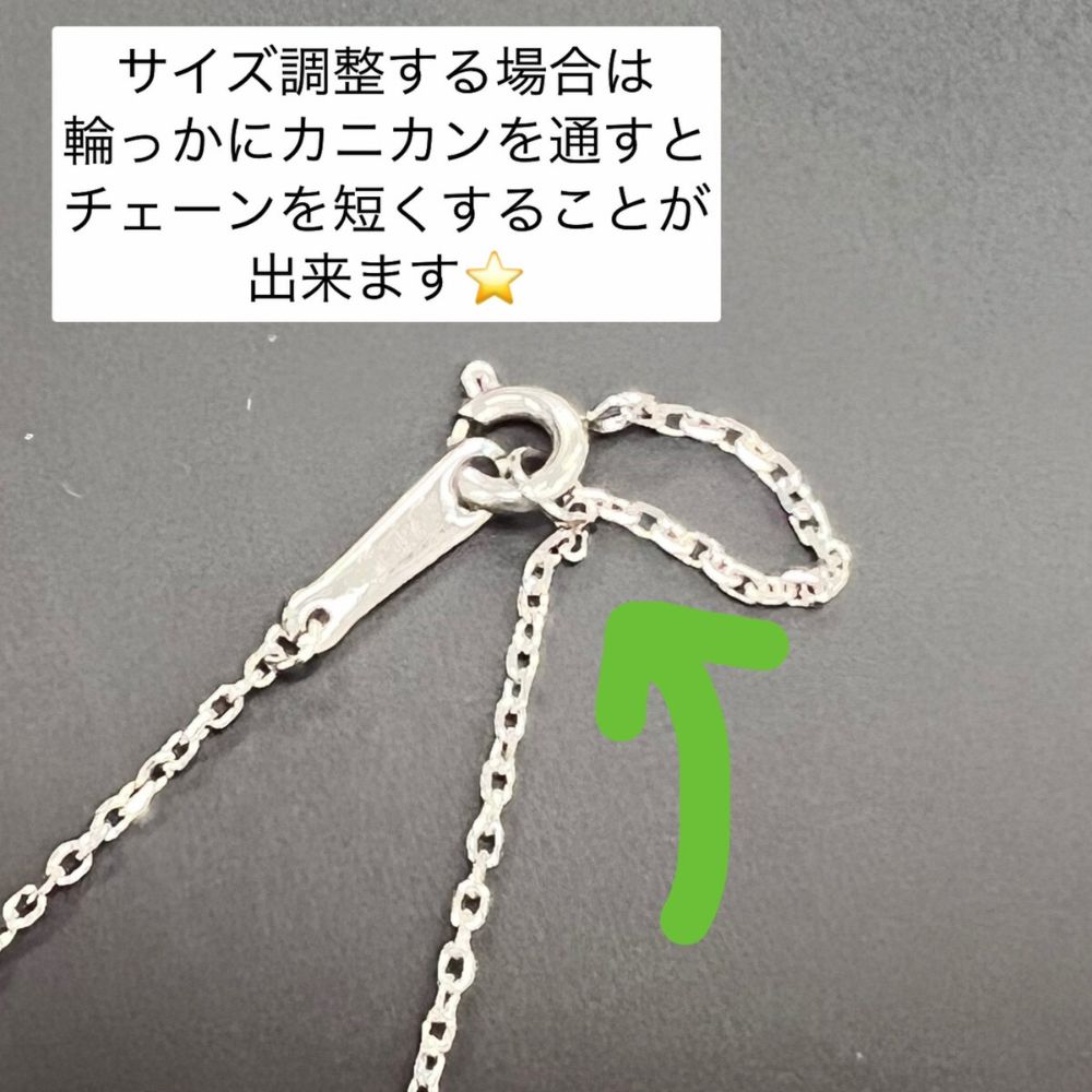 ジルコン(ホワイト) ネックレス
