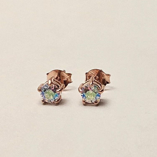 ジルコン(オーロラピンク) ピアス