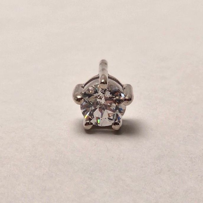 ジルコン(ホワイト) ピアス